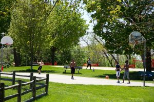 PHOTO BY GEREMY BORDONARO: Though not very accessible for people living with disabilities, Hillcrest Park is a great place to relax, bring your children, or get in some physical activity.